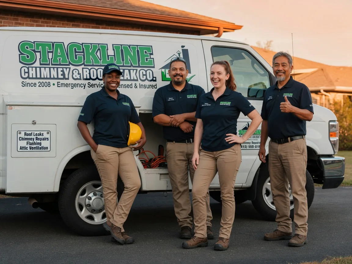 Chimney flashing repair company in Williamsville, VA